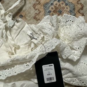 Night and day ruched mini dress